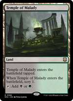 Temple of Malady (M3C-388) - Modern Horizons 3 Commander - Poke-Collect
