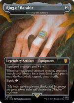 Ring of Barahir - Sword of the Animist (LTC-355) - Tales of Middle-earth Commander / Ring of Barahir (Borderless) - Poke-Collect