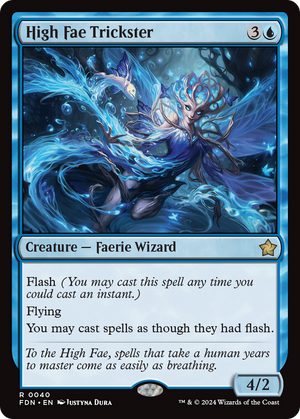 High Fae Trickster (FDN-040) - Foundations Foil - Poke-Collect