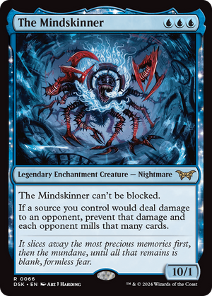 The Mindskinner (DSK-066) - Duskmourn: House of Horror: (enchantment) - Poke-Collect