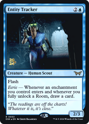 Entity Tracker (PRE-053) - Duskmourn: House of Horror Promos Foil - Poke-Collect