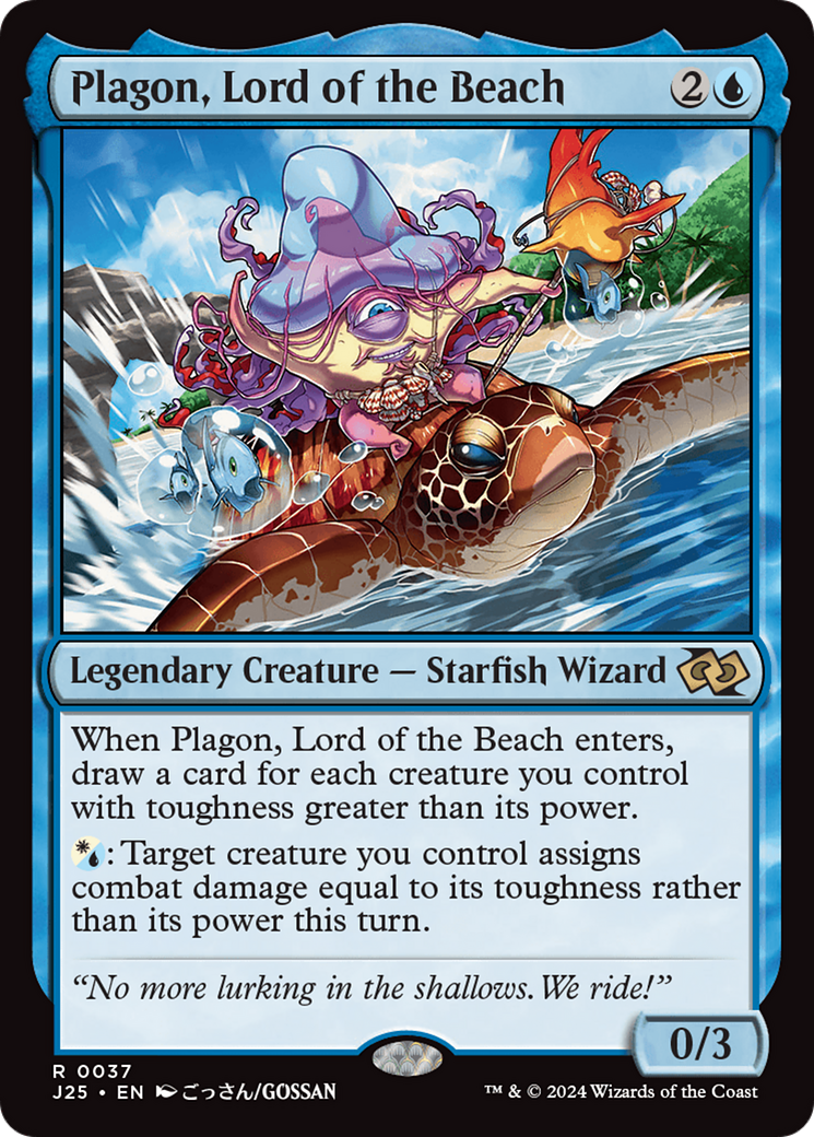 Plagon, Lord of the Beach (J25-037) - Foundations Jumpstart - Poke-Collect