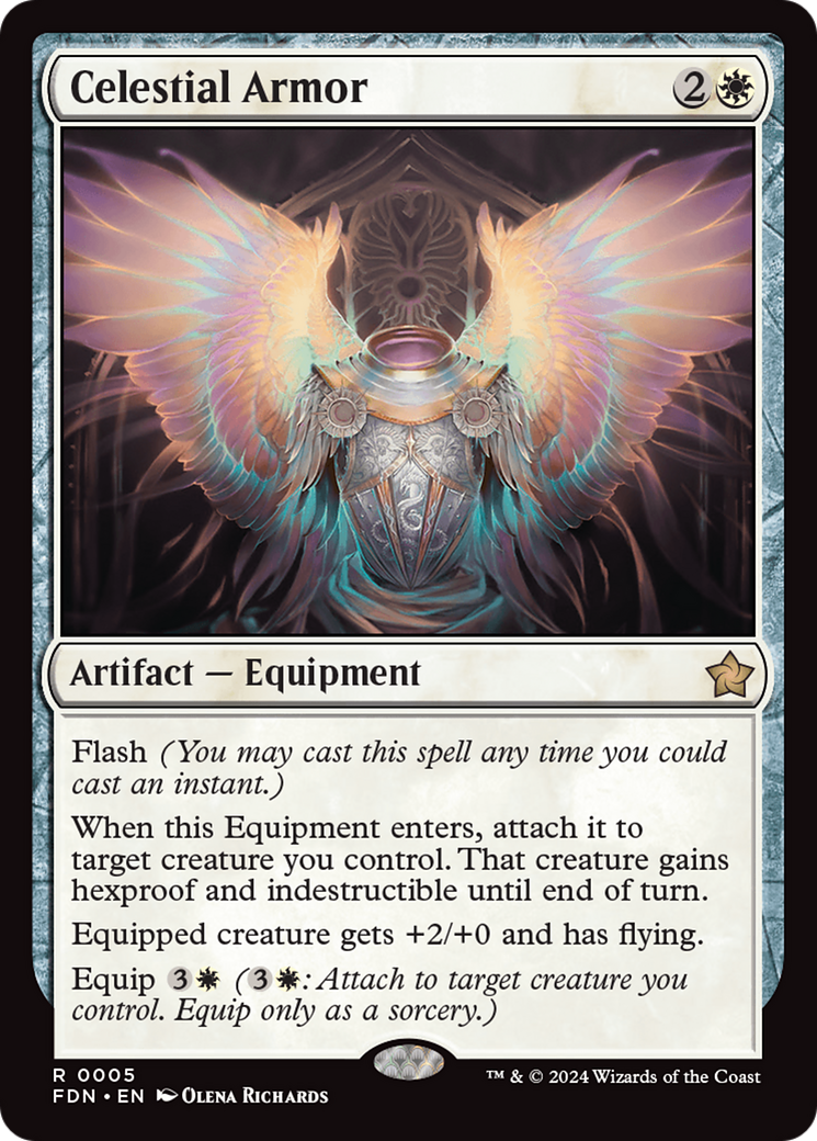 Celestial Armor (FDN-005) - Foundations - Poke-Collect