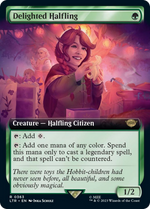 Delighted Halfling (LTR-363) - The Lord of the Rings: Tales of Middle-earth: (Extended Art) - Poke-Collect