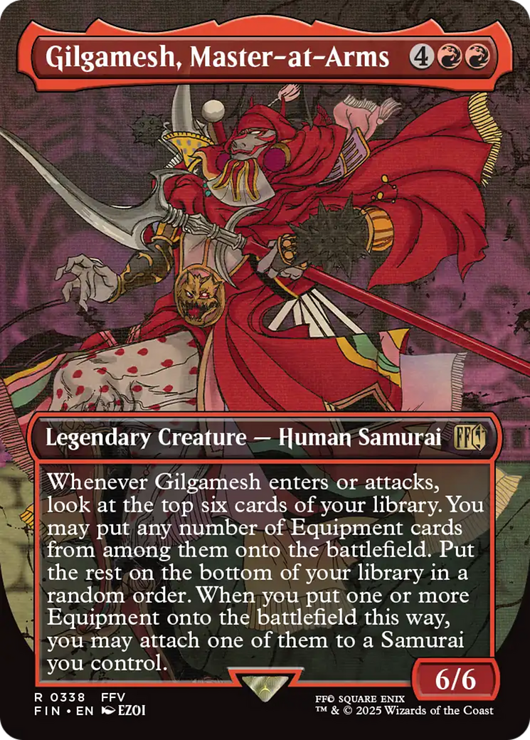 Gilgamesh, Master-at-Arms (FIN-338) - FINAL FANTASY (Borderless) - Poke-Collect