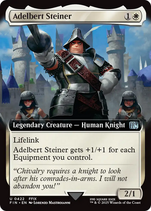 Adelbert Steiner (FIN-422) - FINAL FANTASY: (Extended Art) Foil - Poke-Collect