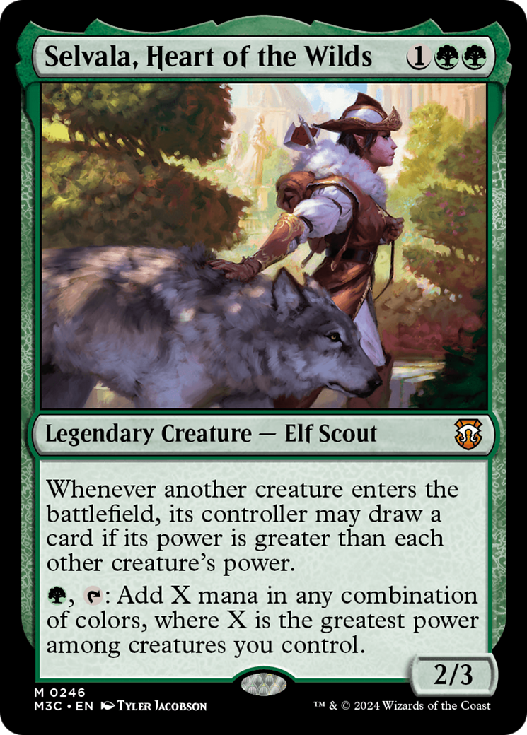 Selvala, Heart of the Wilds (M3C-246) - Modern Horizons 3 Commander - Poke-Collect