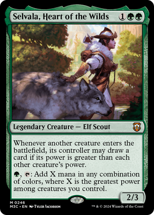 Selvala, Heart of the Wilds (M3C-246) - Modern Horizons 3 Commander - Poke-Collect