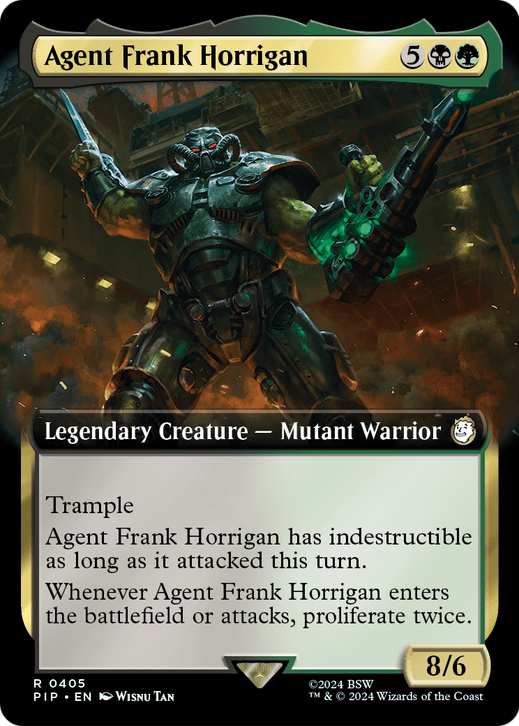 Agent Frank Horrigan (PIP-405) - Fallout: (Extended Art)