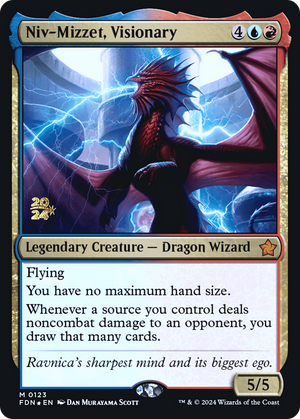 Niv-Mizzet, Visionary (PRE-123) - Foundations Promos Foil - Poke-Collect