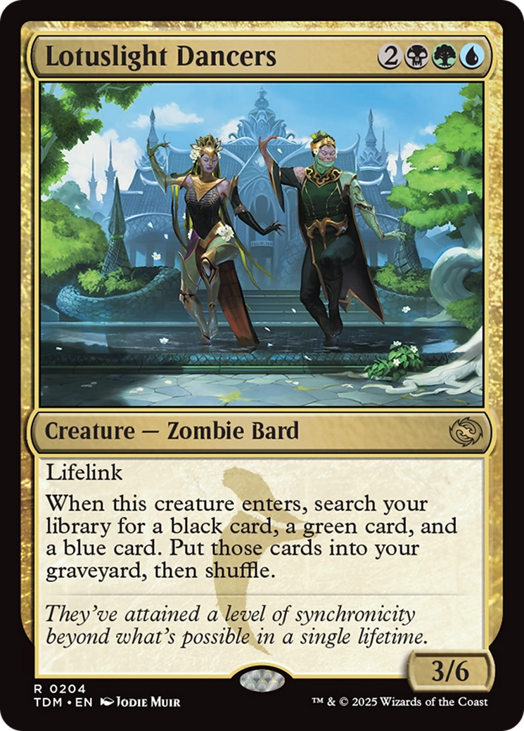Lotuslight Dancers (TDM-204) - Tarkir: Dragonstorm - Poke-Collect