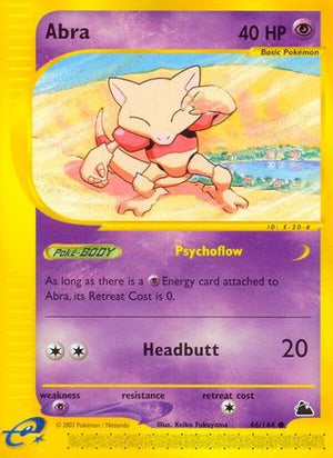 Abra 46/144 - Skyridge Reverse Holofoil - Poke-Collect