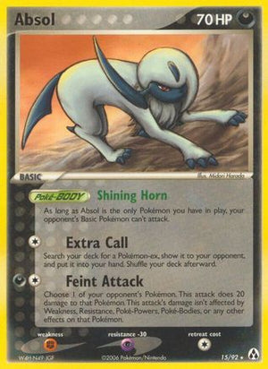 Absol 15/92 - Legend Maker Reverse Holofoil - Poke-Collect