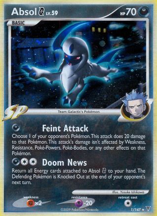 Absol G 1/147 - Supreme Victors Holofoil - Poke-Collect