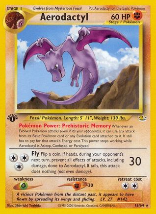Aerodactyl 15/64 - Neo Revelation Unlimited - Poke-Collect