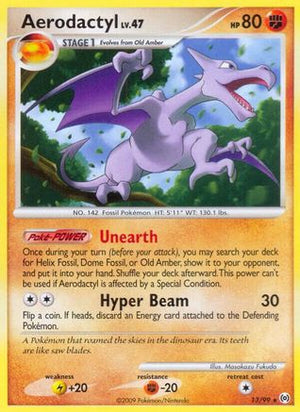 Aerodactyl 13/99 - Arceus Reverse Holofoil