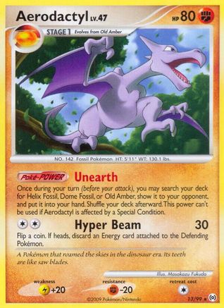 Aerodactyl 13/99 - Arceus Reverse Holofoil - Poke-Collect