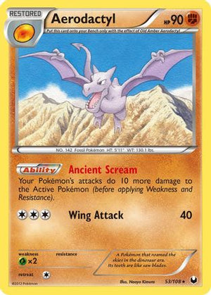 Aerodactyl 53/108 - Dark Explorers