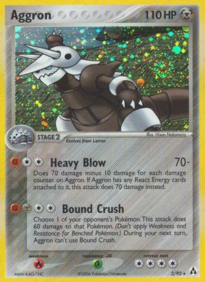 Aggron 2/92 - Legend Maker Holofoil - Poke-Collect