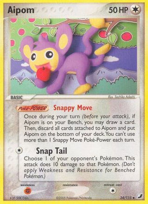 Aipom 34/115 - Unseen Forces - Poke-Collect