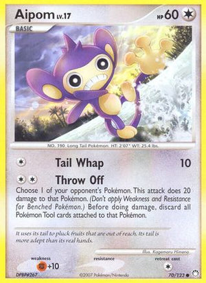 Aipom 70/123 - Mysterious Treasures