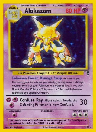 Alakazam 1/110 - Legendary Collection Reverse Holofoil - Poke-Collect