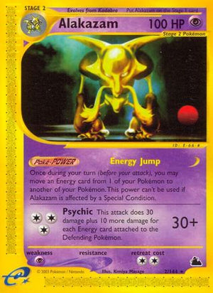 Alakazam (2) 2/144 - Skyridge Reverse Holofoil - Poke-Collect