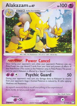 Alakazam 2/123 - Mysterious Treasures Holofoil - Poke-Collect