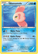 Alomomola (39) 39/114 - Black and White Reverse Holofoil - Poke-Collect