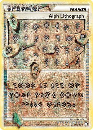 Alph Lithograph FOUR/102 - Triumphant Holofoil - Poke-Collect
