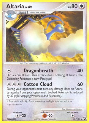Altaria 12/106 - Great Encounters Reverse Holofoil - Poke-Collect