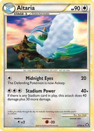 Altaria 2/102 - Triumphant Reverse Holofoil - Poke-Collect