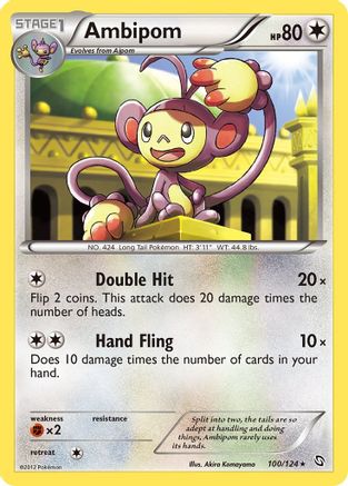 Ambipom 100/124 - Dragons Exalted - Poke-Collect