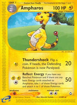 Ampharos 1/147 - Aquapolis Reverse Holofoil - Poke-Collect