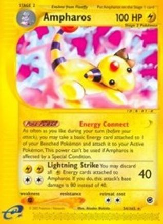 Ampharos (34) 34/165 - Expedition - Poke-Collect