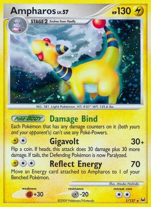 Ampharos 1/127 - Platinum Holofoil - Poke-Collect