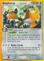 Ampharos (Delta Species) 1/101 - Dragon Frontiers Reverse Holofoil - Poke-Collect
