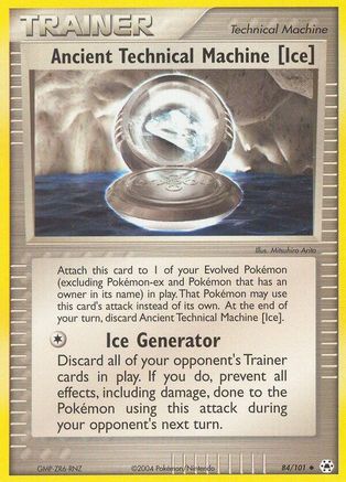 Ancient Technical Machine [Ice] 84/101 - Hidden Legends - Poke-Collect