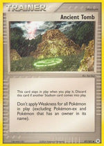 Ancient Tomb 87/101 - Hidden Legends Reverse Holofoil - Poke-Collect