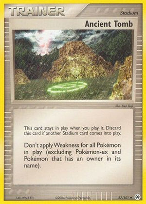 Ancient Tomb 87/101 - Hidden Legends Reverse Holofoil - Poke-Collect