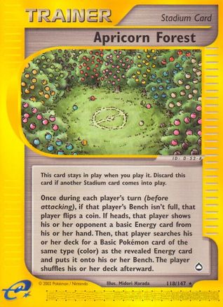 Apricorn Forest 118/147 - Aquapolis - Poke-Collect