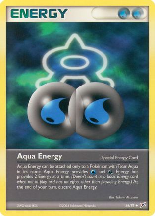 Aqua Energy 86/95 - Team Magma vs Team Aqua - Poke-Collect