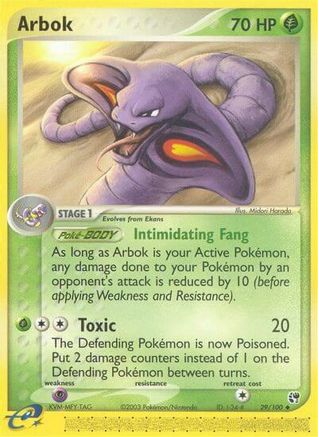 Arbok 29/100 - Sandstorm - Poke-Collect