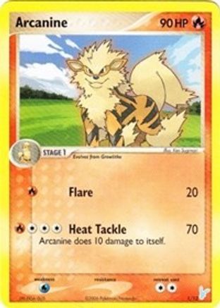 Arcanine 1/12 - EX Trainer Kit 2 Plusle & Minun - Poke-Collect