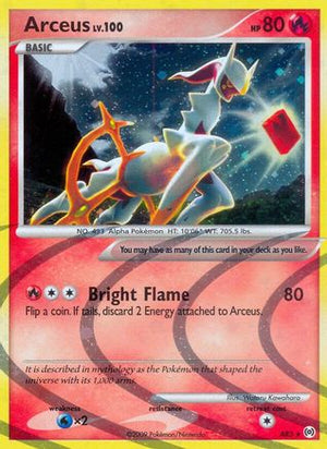 Arceus (AR3) AR3/99 - Arceus Holofoil - Poke-Collect