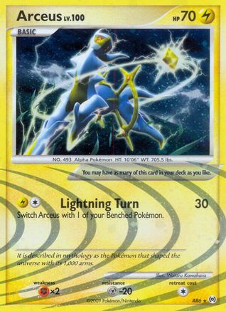 Arceus (AR6) AR6/99 - Arceus Holofoil - Poke-Collect