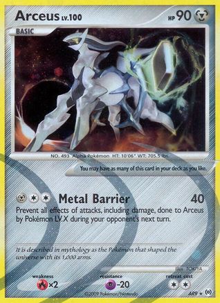 Arceus (AR9) AR9/99 - Arceus Holofoil - Poke-Collect