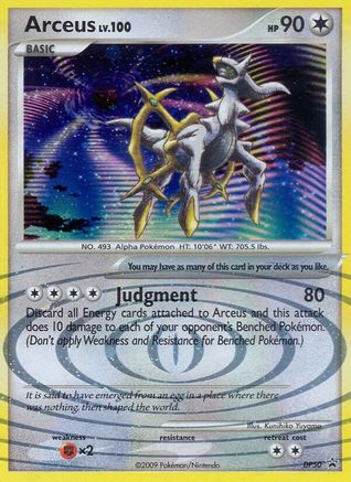 Arceus - DP50 DP50/56 - Diamond and Pearl Promos Holofoil - Poke-Collect