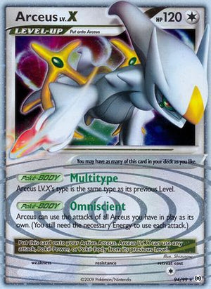 Arceus Lv.X (94) 94/99 - Arceus Holofoil - Poke-Collect