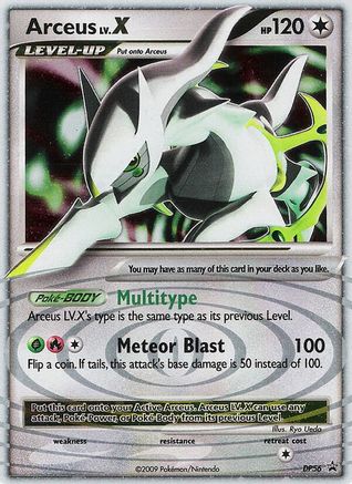 Arceus LV.X - DP56 DP56/56 - Diamond and Pearl Promos Holofoil - Poke-Collect